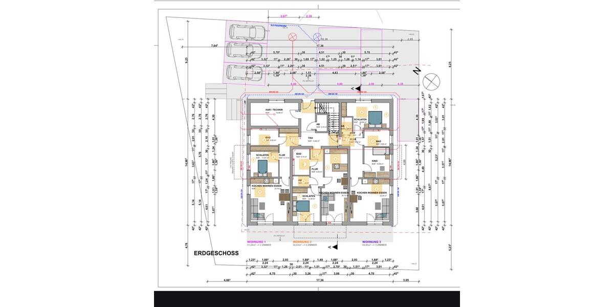 Etagenwohnung Bad Lippspringe - 1 Zimmer, 51 m&sup2;, 927&euro; | Angebot:26026045