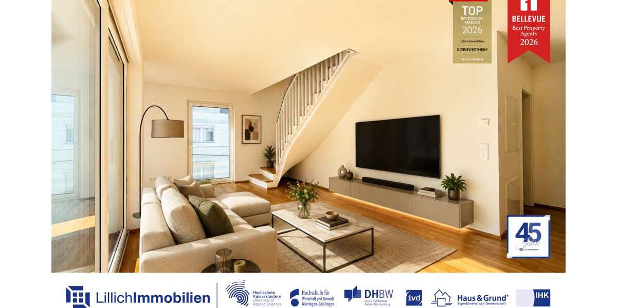 Etagenwohnung Kornwestheim - 3.5 Zimmer, 92 m&sup2;, 1.290&euro; | Angebot:27117109