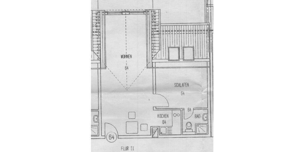 Dachgeschoßwohnung Hannover Linden-Limmer - 2 Zimmer, 47 m&sup2;, 645&euro; | Angebot:26042351