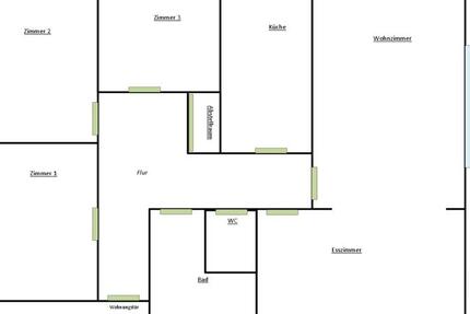 Wohnung zu vermieten 5 Zimmer 5 zimmer