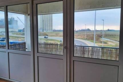Lage!Lage!Lage! 3 ZimmerBalkonBlick auf den Dockkoog und Außenhafen