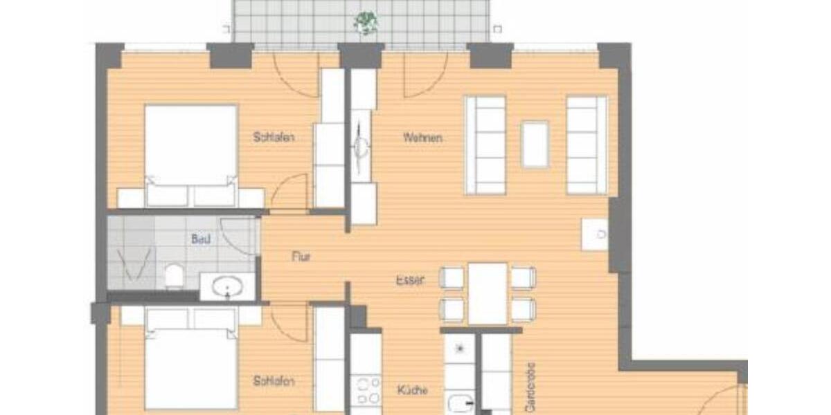 WOHNEN AUF ZEIT in Binz Prora | Homeoffice | Zwischenmiete 3 zimmer