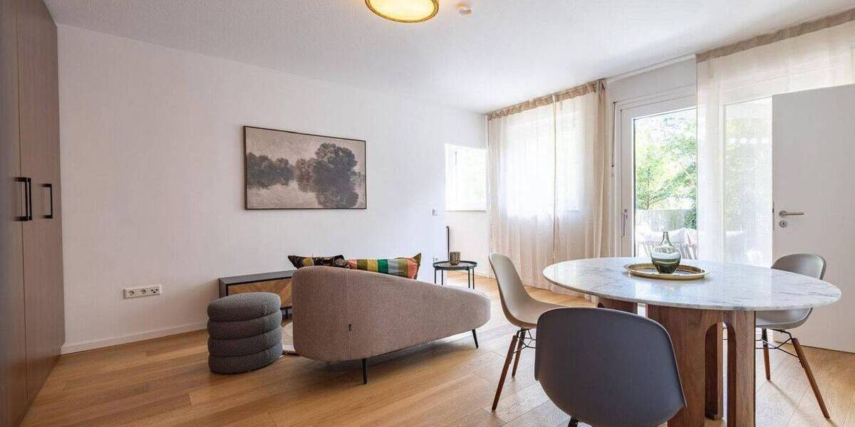 Terrassenwohnung München Schwabing-Freimann - 2 Zimmer, 50 m&sup2;, 1.900&euro; | Angebot:26712739