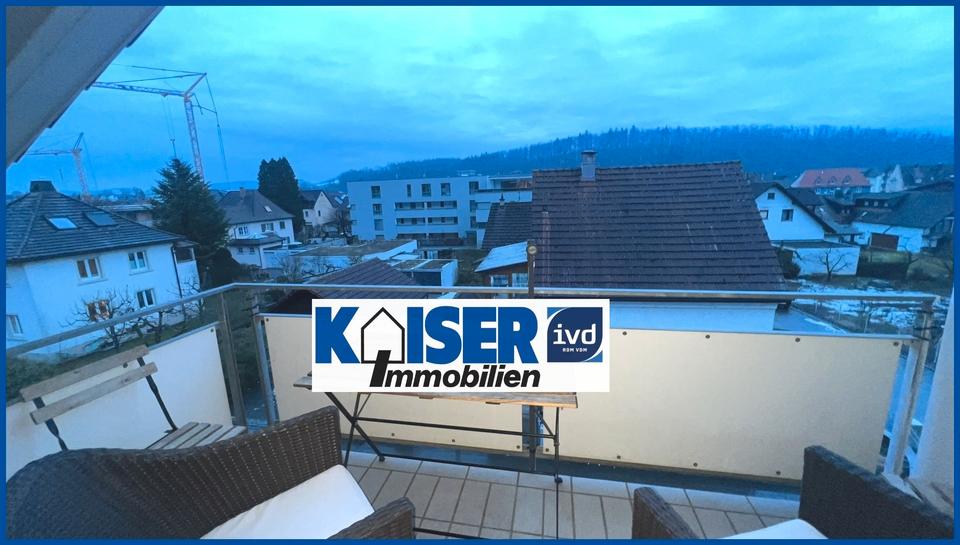Dachgeschoßwohnung Waldshut-Tiengen Tiengen - 3 Zimmer, 58 m&sup2;, 680&euro; | Angebot:24848668