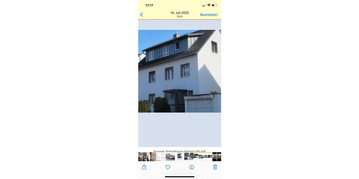 Dachgeschoßwohnung Schwäbisch Gmünd - 2 Zimmer, 55 m&sup2;, 620&euro; | Angebot:26195050