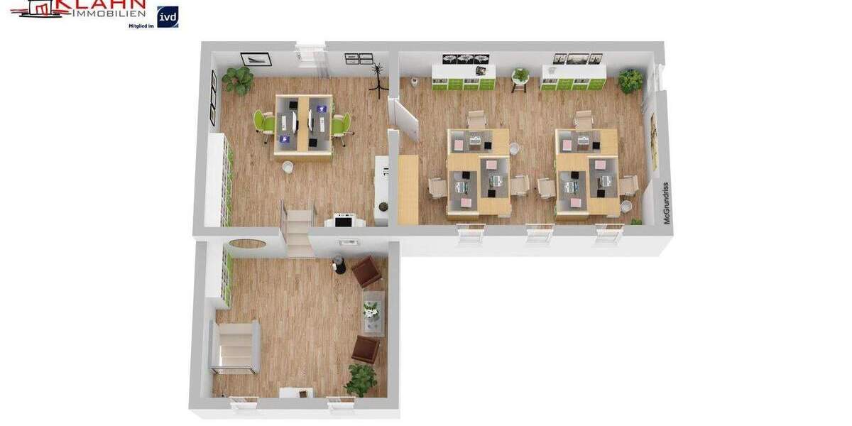 Gewerbeobjekt Hamburg Blankenese - 3 Zimmer, 1.500&euro; | Angebot:25246167