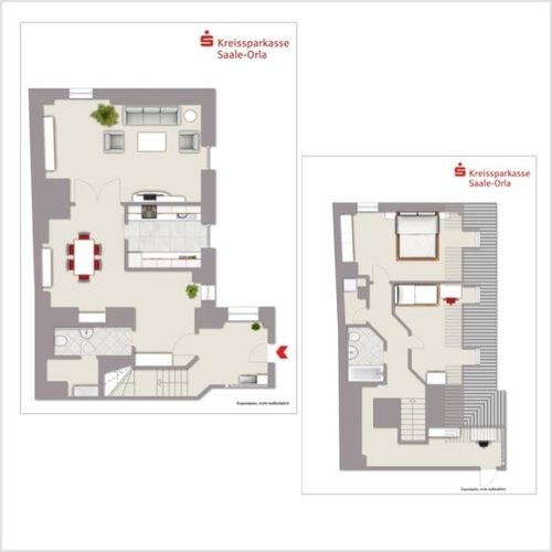 Maisonettenwohnung Neustadt an der Orla - 3.5 Zimmer, 135 m&sup2;, 575&euro; | Angebot:17105471