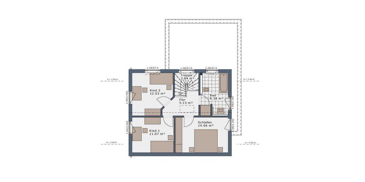 Einfamilienhaus Eschwege Eltmannshausen - 5 Zimmer, 112 m&sup2;, 1.430&euro; | Angebot:26796890