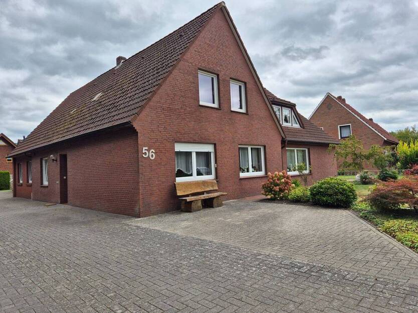 Schöne Erdgeschoßwohnung mit Stellplatz in Saterland OT Ramsloh