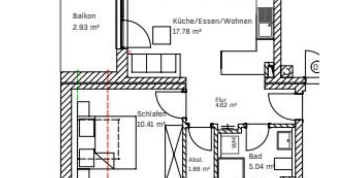 2-Zi-Wohnung mitten in Neu-Ulm Burlafingen (mit TG+Aufzug) 2 zimmer
