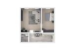Etagenwohnung Germersheim - 2 Zimmer, 60 m&sup2;, 950&euro; | Angebot:26635127