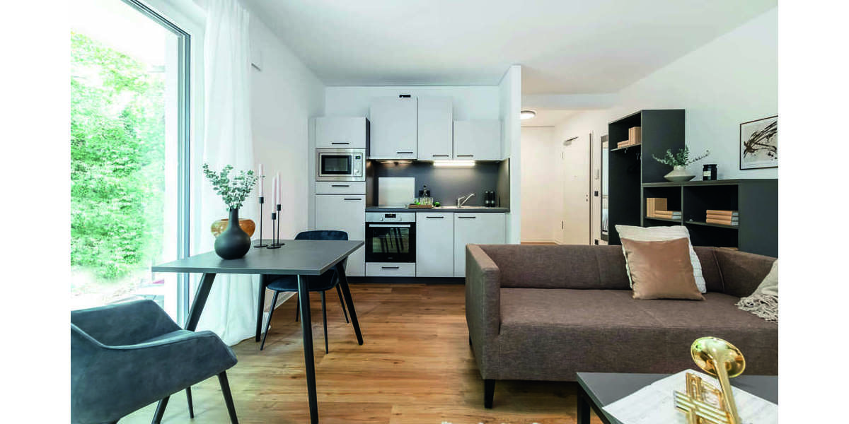 Wohnung zum Mieten in Saarbrücken 995,25 € 53.13 m² 2 zimmer