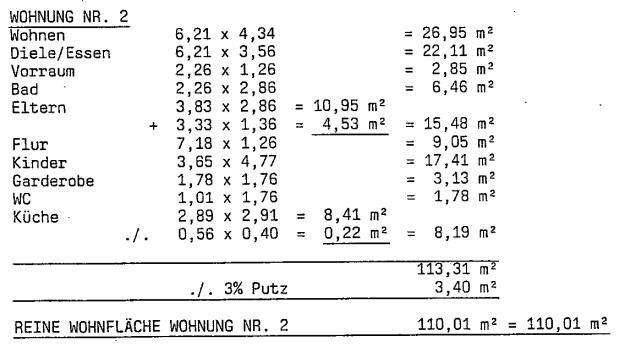 Etagenwohnung Weikersheim - 3 Zimmer, 110 m&sup2;, 660&euro; | Angebot:25728530