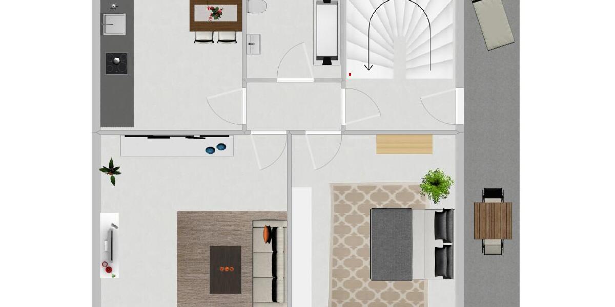 Etagenwohnung Vilshofen an der Donau - 2 Zimmer, 56 m&sup2;, 530&euro; | Angebot:26547215