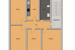 Etagenwohnung Hanau Lamboy - 4 Zimmer, 77 m&sup2;, 920&euro; | Angebot:26740291