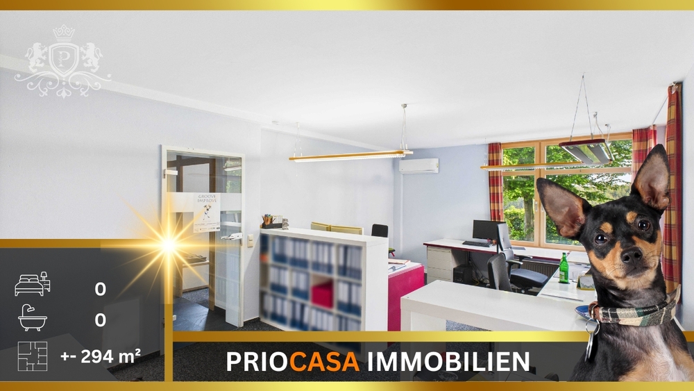 Moderne Bürofläche 294 m² Naturblick Nähe Luxemburg & Bleialf Klimaanlage Bis 12 Stellplätze zimmer