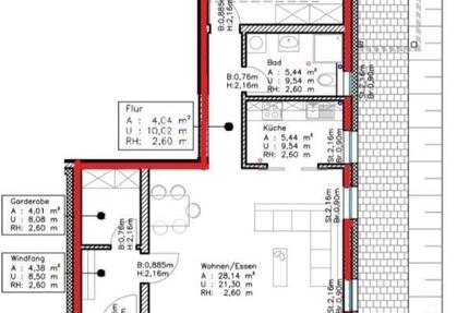 Wohnung Hildburghausen - 2 Zimmer, 70 m&sup2;, 550&euro; | Angebot:26278070