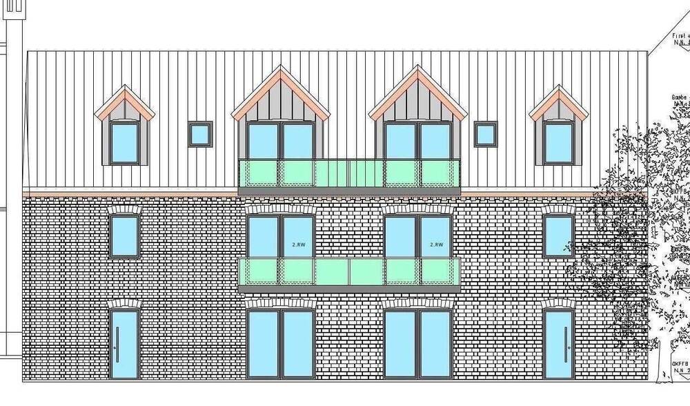 Moderne Neubauwohnung mit Terrasse 2 zimmer