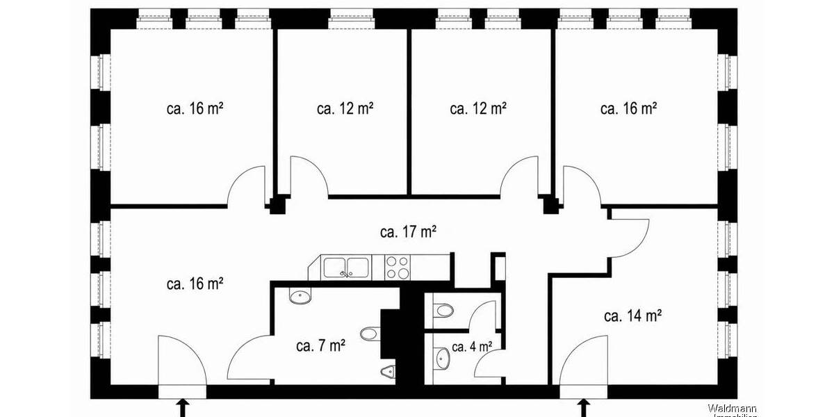 Gewerbeobjekt Berlin / Karlshorst Karlshorst - 6 Zimmer, 117 m&sup2;, 2.380&euro; | Angebot:26758702