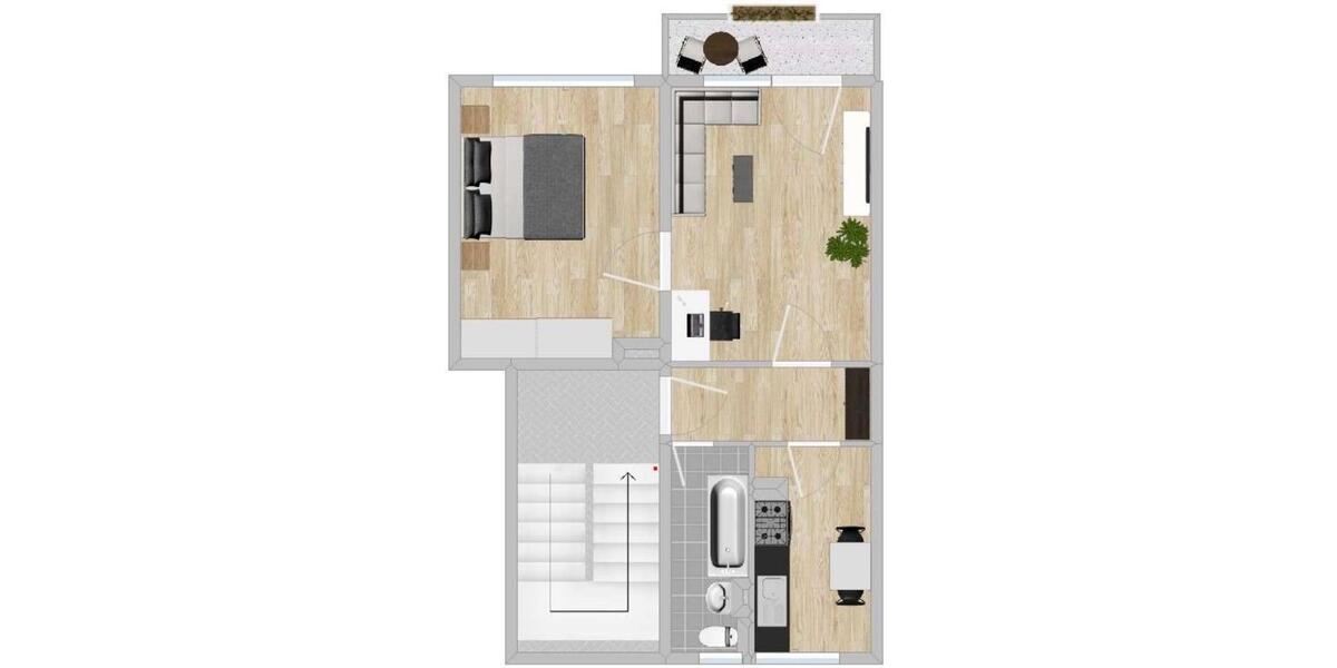 Erdgeschoßwohnung Riesa - 2 Zimmer, 50 m&sup2;, 535&euro; | Angebot:26044968