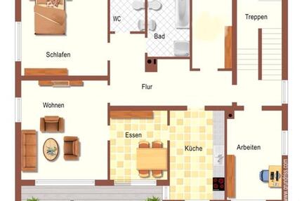 Wohnung Günzburg - 4.5 Zimmer, 108 m&sup2;, 1.100&euro; | Angebot:25063964