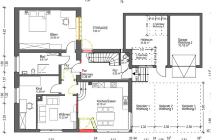 Wohnung Bad Wünnenberg - 4 Zimmer, 85 m&sup2;, 640&euro; | Angebot:25796054