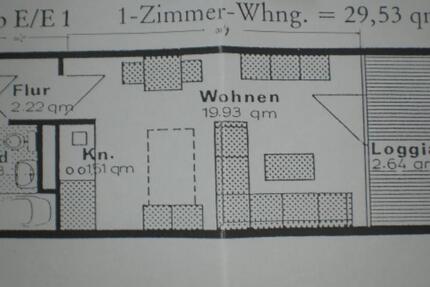 Wohnung Kirchhain - 1 Zimmer, 30 m&sup2;, 410&euro; | Angebot:25253692