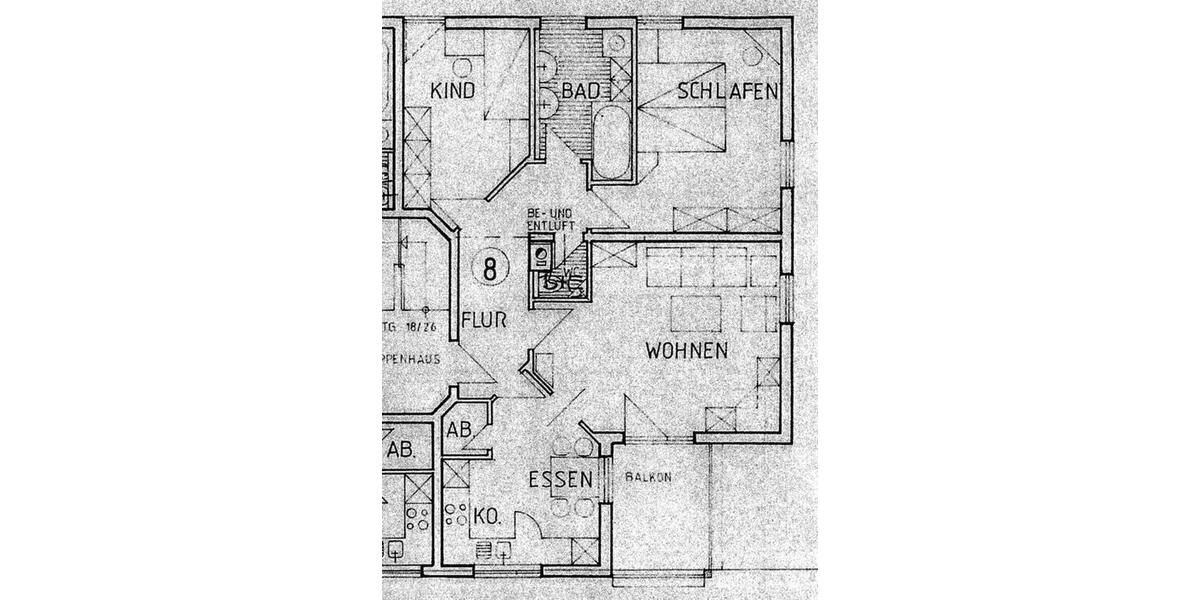 3 Zi. Whg., Zentrums- und Uninähe, kleine und ruhige Wohnanlage, Bad mit Fenster, Stellplatz 3 zimmer