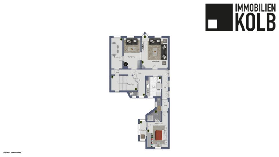 Etagenwohnung Coburg - 4 Zimmer, 118 m&sup2;, 1.200&euro; | Angebot:25973428
