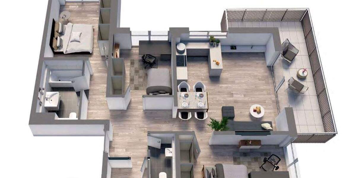 Etagenwohnung Garmisch-Partenkirchen Partenkirchen - 4 Zimmer, 89 m&sup2;, 2.060&euro; | Angebot:25864634