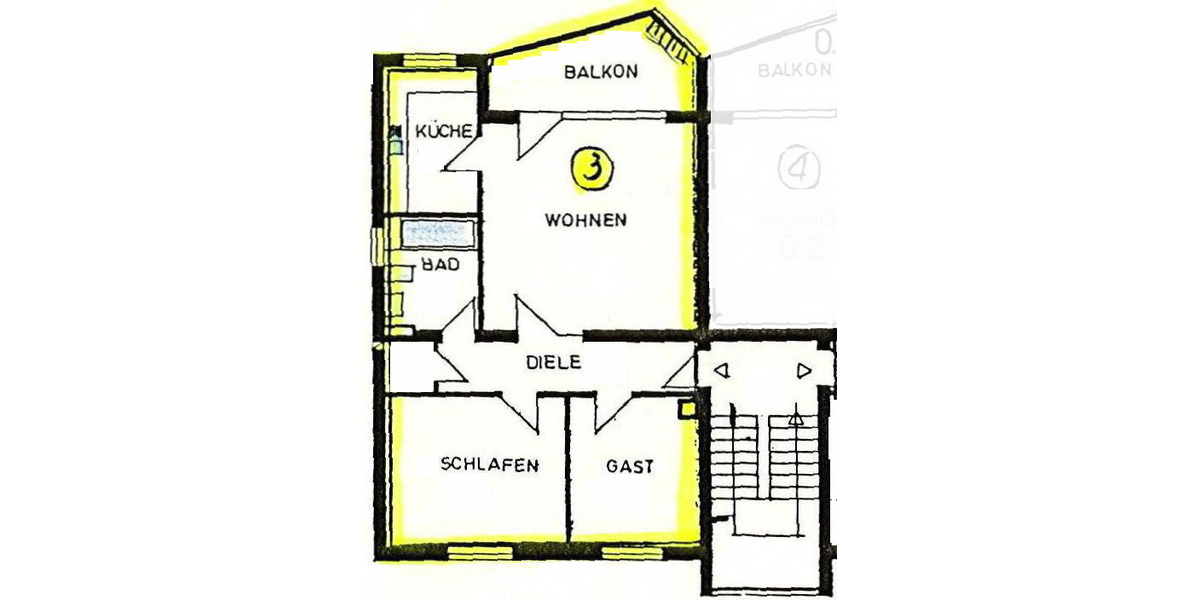 - Etagenwohnung Bad Orb Main-Kinzig-Kreis | Angebot:27143681