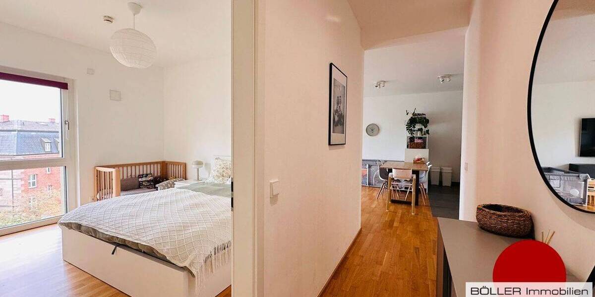 Etagenwohnung Nürnberg Gleißbühl - 4 Zimmer, 101 m&sup2;, 1.550&euro; | Angebot:26206952