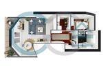 Dachgeschoßwohnung Marklohe - 2 Zimmer, 55 m&sup2;, 440&euro; | Angebot:26397667