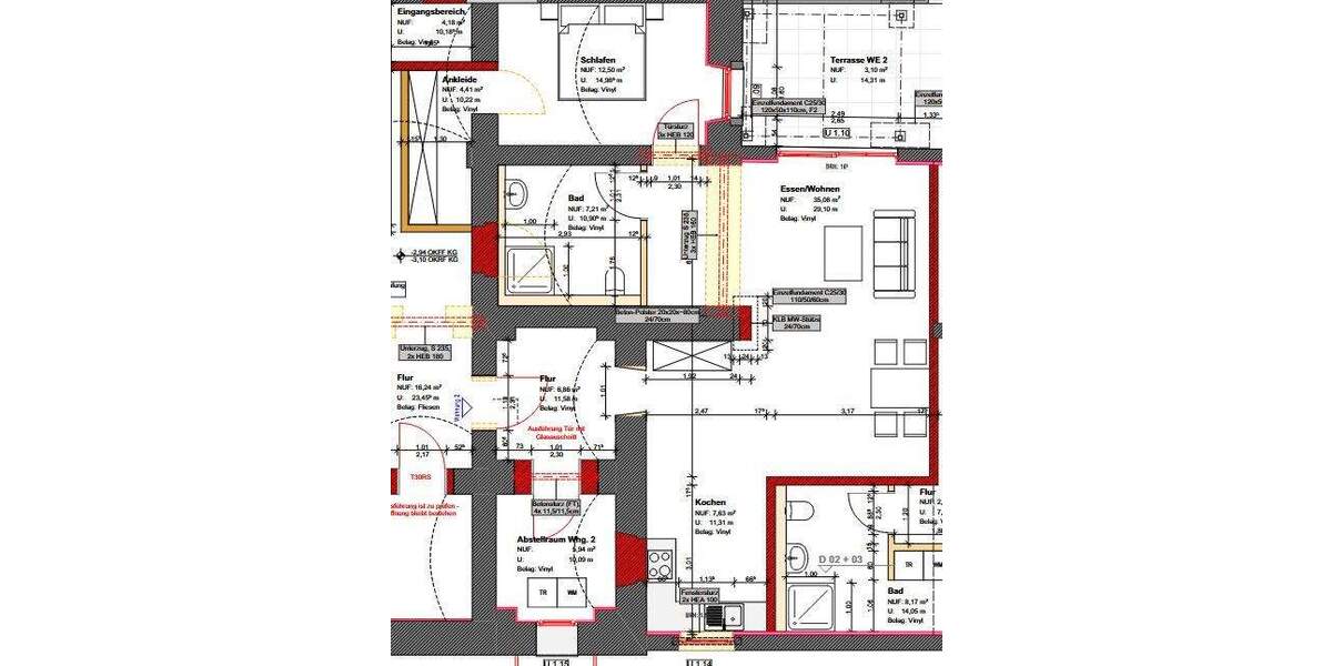 Etagenwohnung Neumagen-Dhron Neumagen - 3 Zimmer, 81 m&sup2;, 1.250&euro; | Angebot:25675998