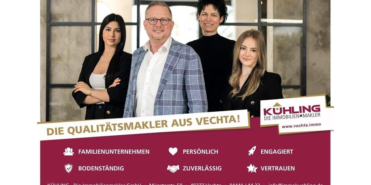 Etagenwohnung Vechta - 4 Zimmer, 12 m&sup2;, 270&euro; | Angebot:24748266