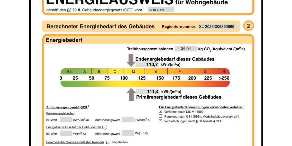 Etagenwohnung Saarbrücken West - 3 Zimmer, 88 m&sup2;, 630&euro; | Angebot:26535502