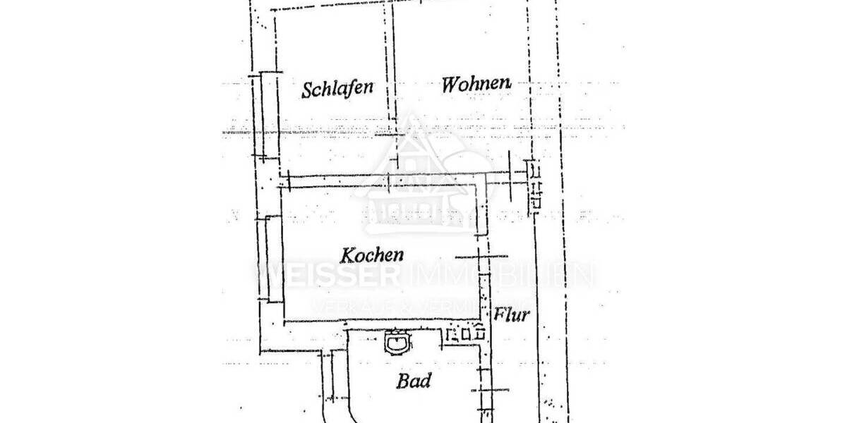 Etagenwohnung Fürth Innenstadt - 2 Zimmer, 60 m&sup2;, 670&euro; | Angebot:26118088