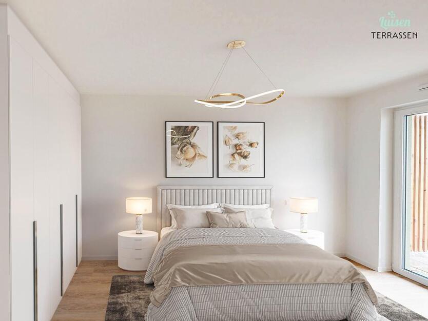 Moderne 1-Zimmer Wohnung mit großzügiger Terrasse zimmer