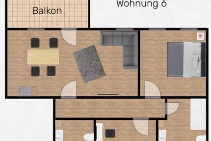 Wohnung Mosbach - 3 Zimmer, 75 m&sup2;, 1.100&euro; | Angebot:24801937