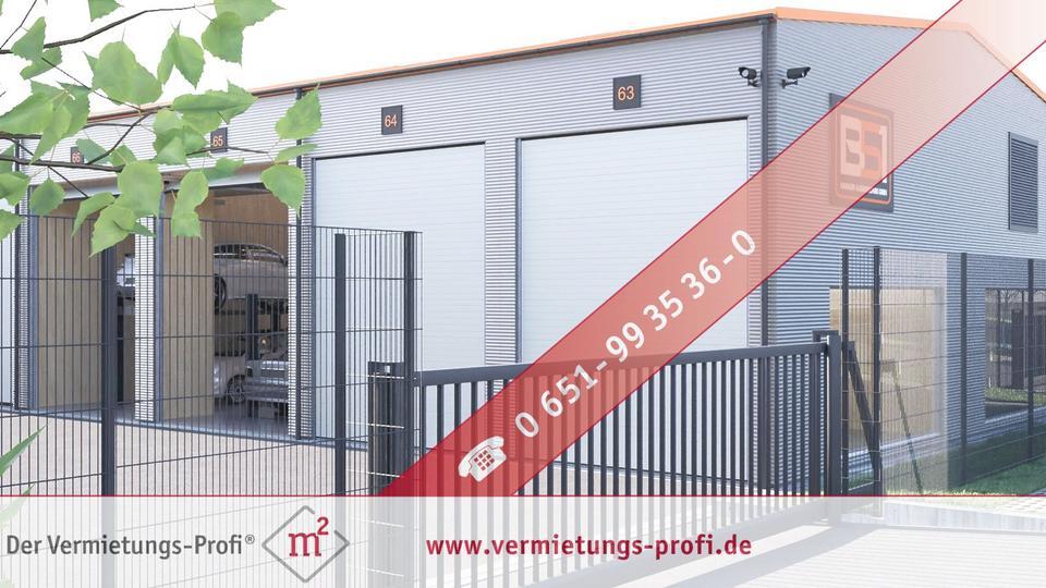 Trierweiler-Moderne Garage Hallenfläche mit nachhaltiger Holzbauweise, auf ca. 33 m² – vielseitig nutzbar im neu erstellten Garagenpark der B51