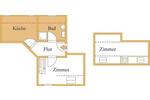 Maisonettenwohnung Aken (Elbe) - 2 Zimmer, 40 m&sup2;, 257&euro; | Angebot:26346391