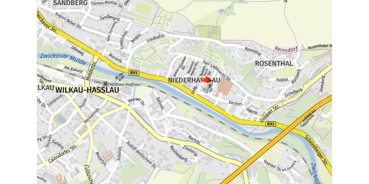 Wohnen auf Zeit Wilkau-Haßlau Haßlau - 2 Zimmer, 61 m&sup2;, 380&euro; | Angebot:24940823