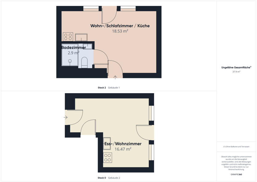 DIE ZIMMEREI | All-In: Möbliertes 1-Zimmer-Apartment in Mitte furnished apartment | Bigger Bude 1 zimmer
