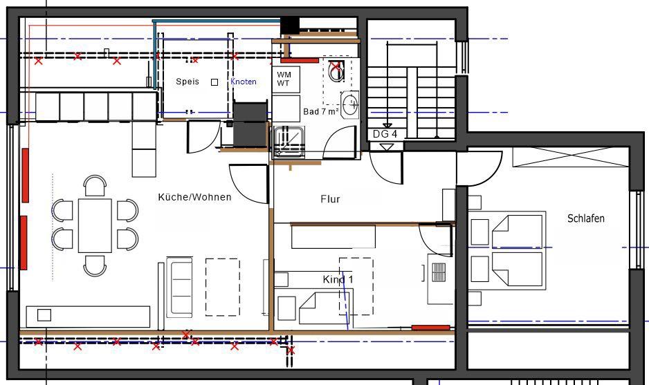 Dachgeschoßwohnung Vilsbiburg - 3 Zimmer, 78 m&sup2;, 790&euro; | Angebot:26123364