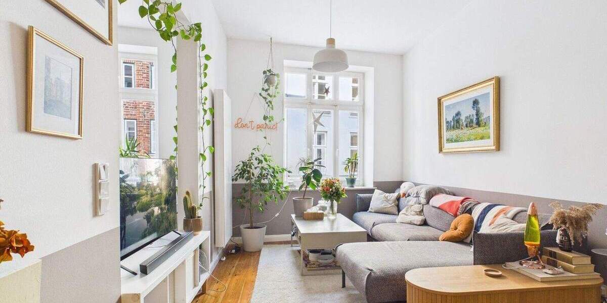 Etagenwohnung Lübeck (Innenstadt) Innenstadt - 3 Zimmer, 72 m&sup2;, 1.195&euro; | Angebot:25798477