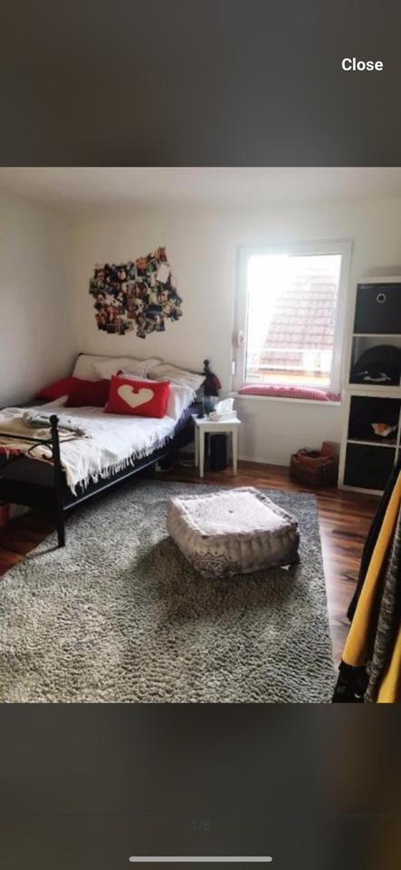 WG - Zimmer ab sofort - 16qm - unmöbliert