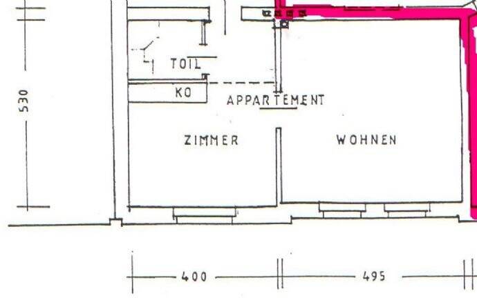 Etagenwohnung Merseburg - 1 Zimmer, 43 m&sup2;, 230&euro; | Angebot:26305811