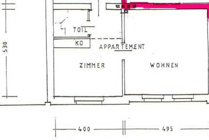 Wohnung Merseburg - 1 Zimmer, 43 m&sup2;, 230&euro; | Angebot:26305811