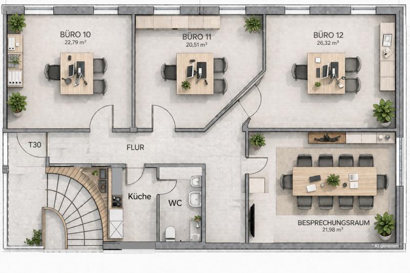 Gewerbeobjekt Hohenbrunn - 1.715&euro; | Angebot:25916436