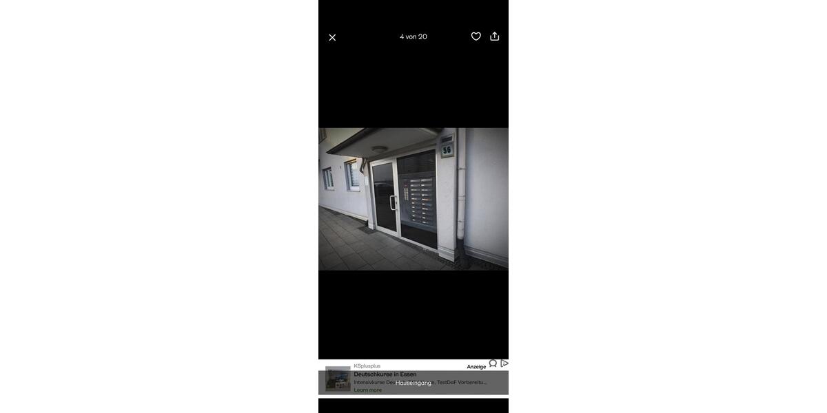 Etagenwohnung Wuppertal Elberfeld - 1.5 Zimmer, 41 m&sup2;, 620&euro; | Angebot:26703655